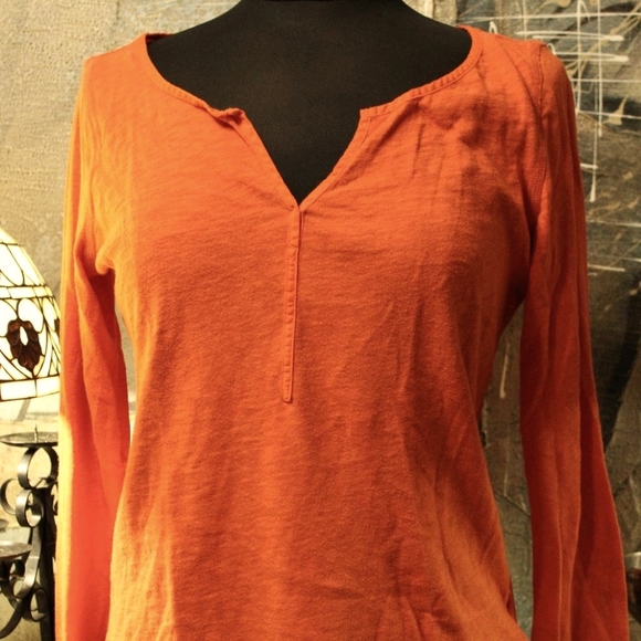 💛GAP Long Sleeve V-neck COTTON - Picture 1 of 4